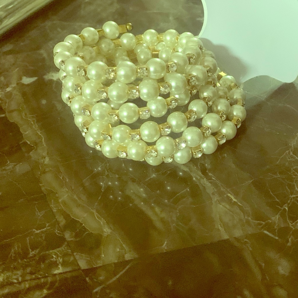 Pearl Stone Bracelet 7$